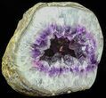 Sparkling Purple Amethyst Geode - Uruguay #58926-1